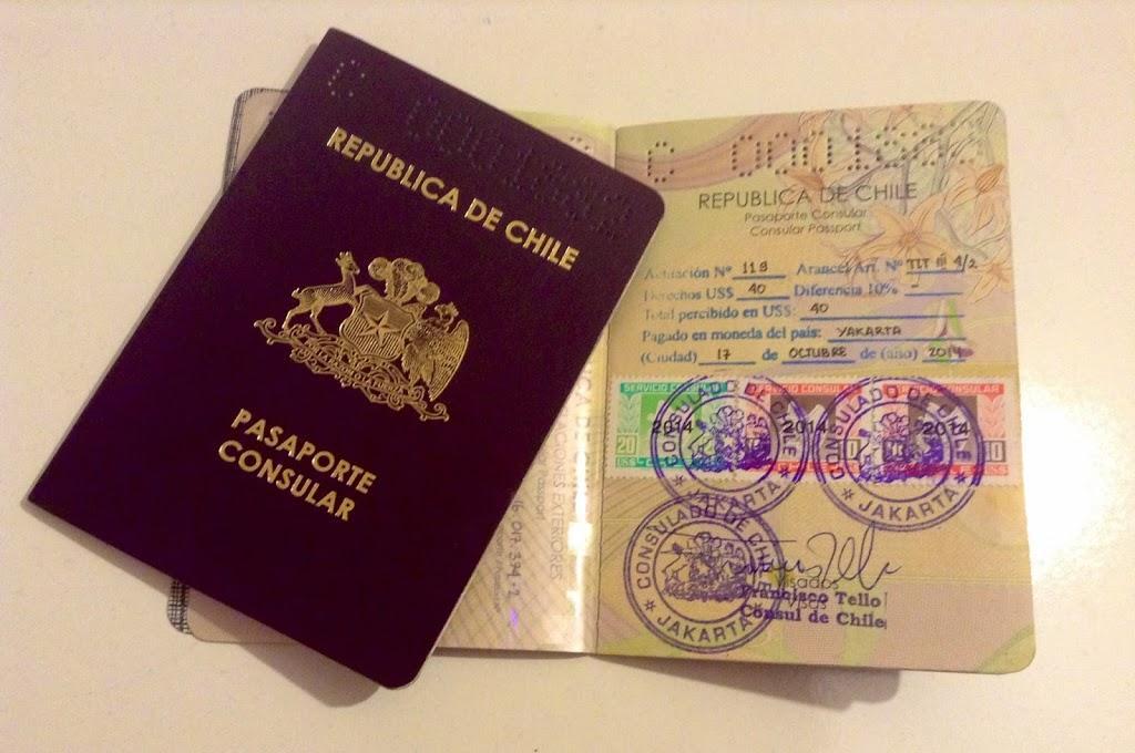 Pasaporte de emergencia en Chile